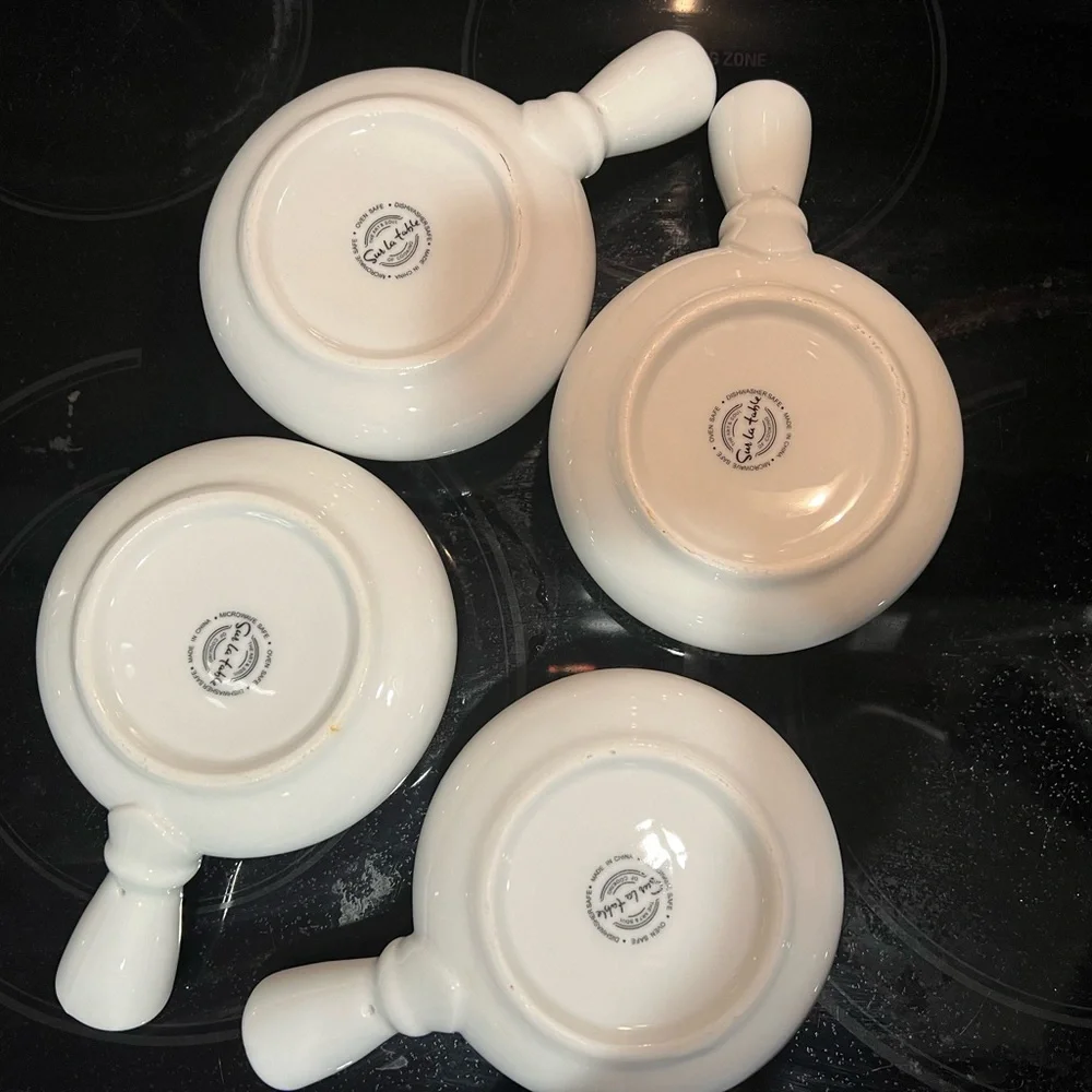 Sur La Table White Soup Bowls